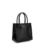 Borsa a mano da donna 100% pelle vegana PU 713-1PT-BLACK Diana&co