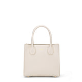 Borsa a mano da donna 100% pelle vegana PU 713-1PT-CREAM Diana&co