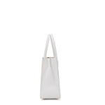 Borsa a mano da donna 100% pelle vegana PU 713-1PT-WHITE Diana&co