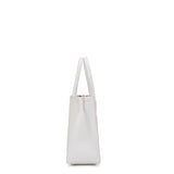 Borsa a mano da donna 100% pelle vegana PU 713-1PT-WHITE Diana&co