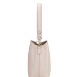 Borsa a spalla da donna 100% pelle vegana PU 713-3PT-BEIGE Diana&co