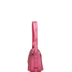 Borsa a spalla da donna Vera pelle e metallo 07228-L025 FUXIA CHIARO Roberta Rossi