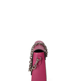 Borsa a tracolla da donna Vera pelle JR-W-1053-FUCSIA-SILVER John Richmond