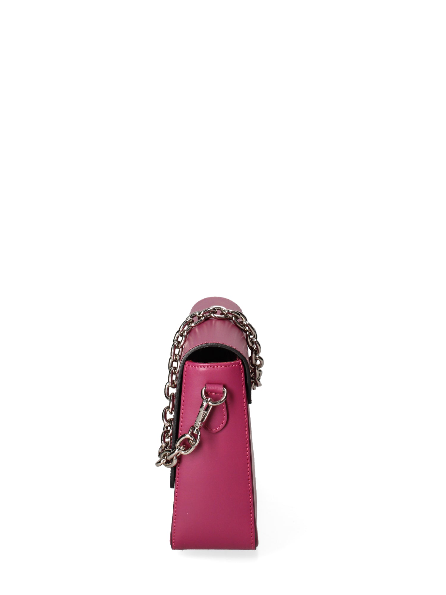Borsa a tracolla da donna Vera pelle JR-W-1053-FUCSIA-SILVER John Richmond