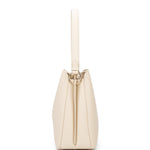 Borsa a spalla da donna 100% pelle vegana PU 714-1PT-BEIGE Diana&co