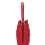 Borsa a spalla da donna 100% pelle vegana PU 714-1PT-RED Diana&co