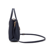 Borsa a mano da donna 100% pelle vegana PU 714-2PT-NAVYBLUE Diana&co