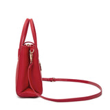 Borsa a mano da donna 100% pelle vegana PU 714-2PT-RED Diana&co