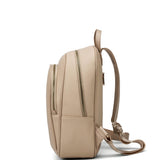 Zaino da donna in pelle vegana Casual 714-3PT-ALMOND Diana&co
