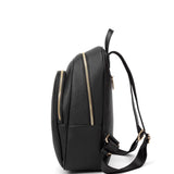 Zaino da donna in pelle vegana Casual 714-3PT-BLACK Diana&co