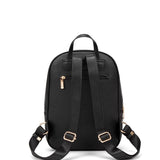 Zaino da donna in pelle vegana Casual 714-3PT-BLACK Diana&co