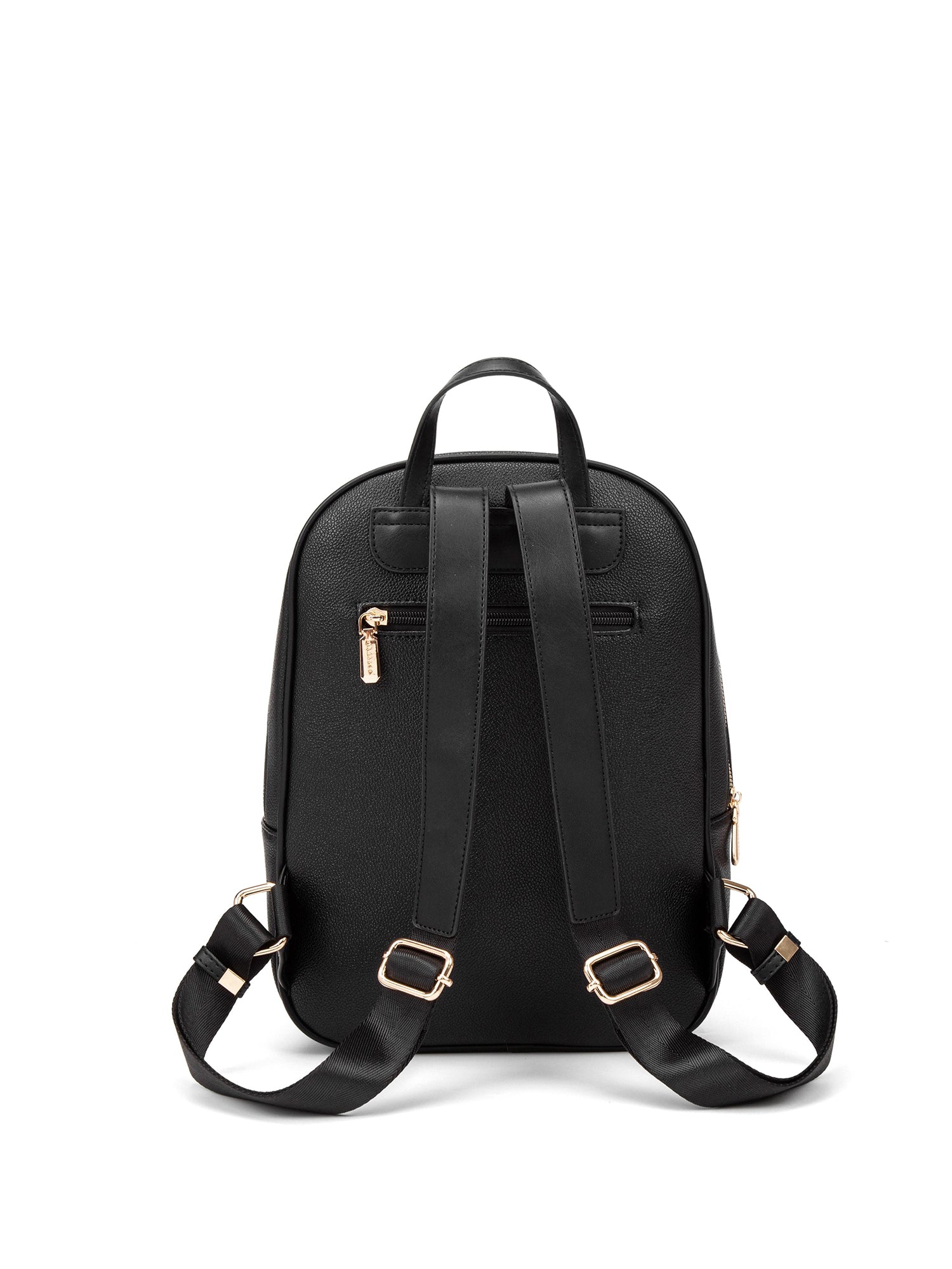 Zaino da donna in pelle vegana Casual 714-3PT-BLACK Diana&co