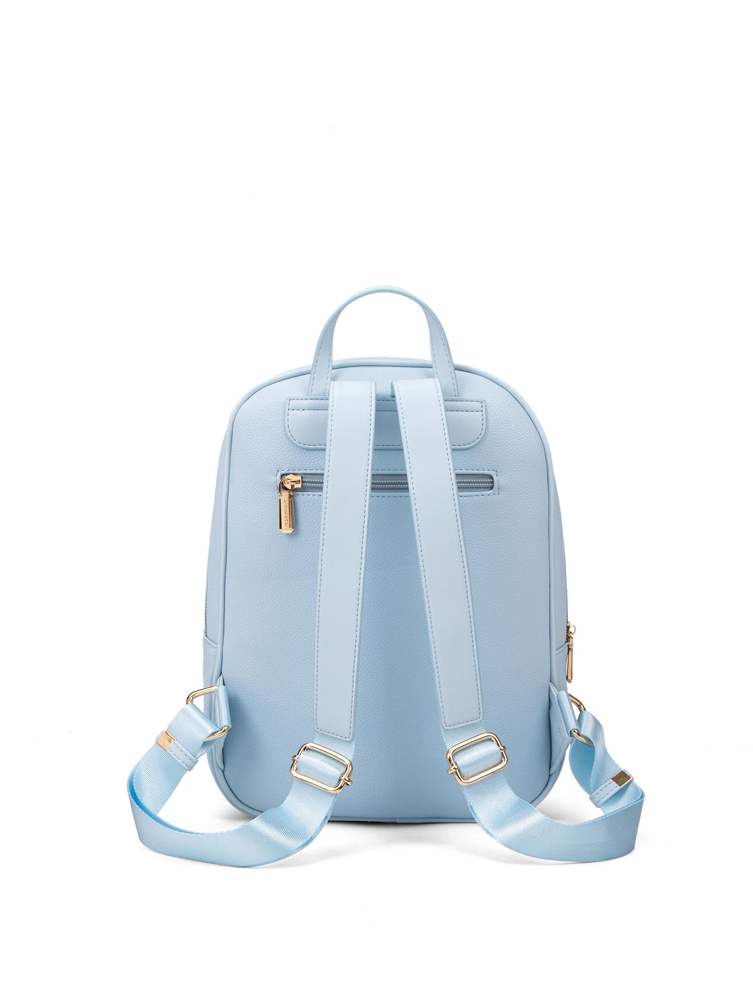 Zaino da donna in pelle vegana Casual 714-3PT-LIGHT BLUE Diana&co