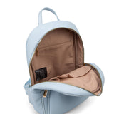 Zaino da donna in pelle vegana Casual 714-3PT-LIGHT BLUE Diana&co
