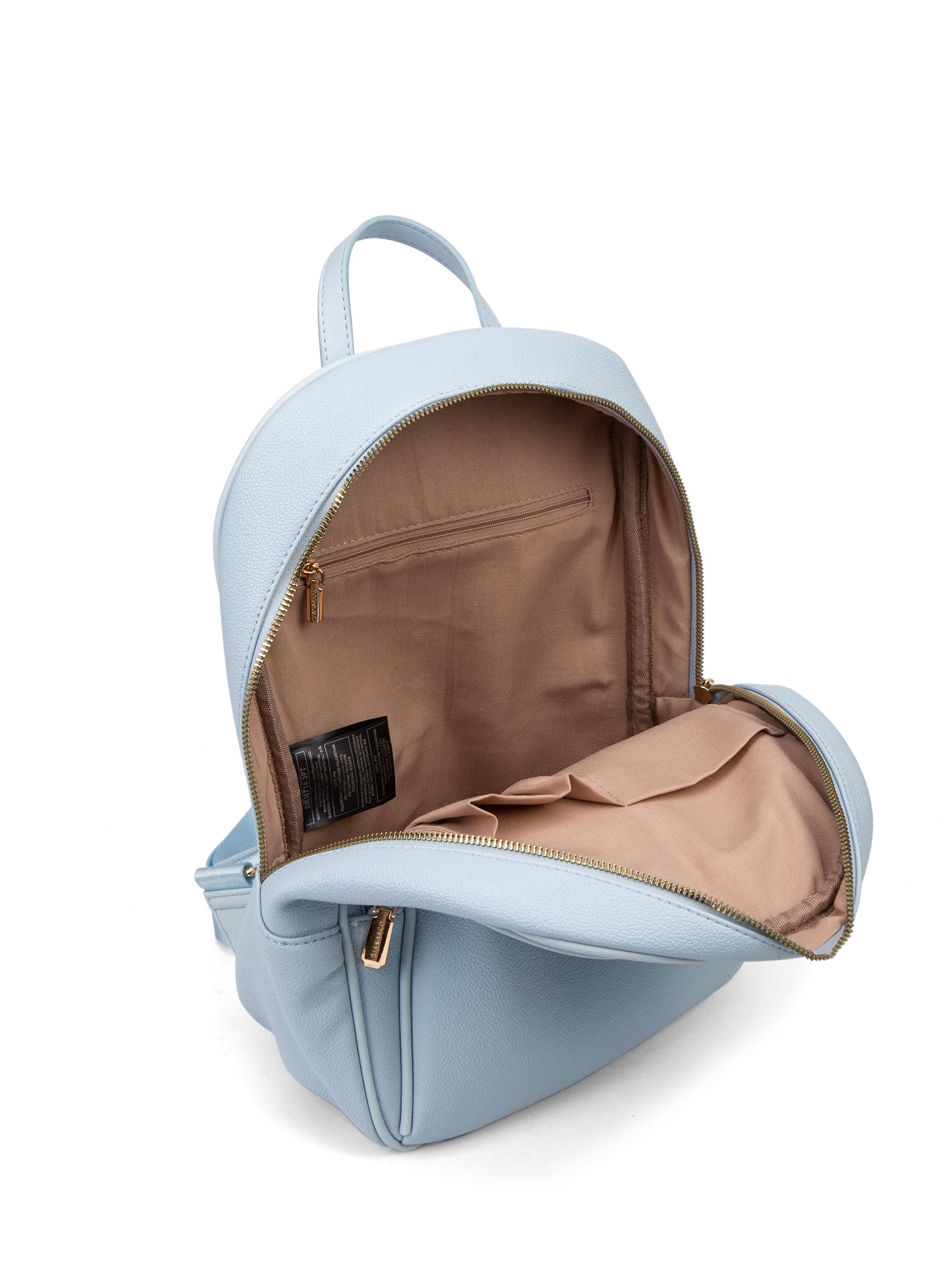 Zaino da donna in pelle vegana Casual 714-3PT-LIGHT BLUE Diana&co