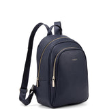Zaino da donna in pelle vegana Casual 714-3PT-NAVY BLUE Diana&co