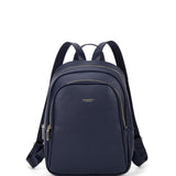 Zaino da donna in pelle vegana Casual 714-3PT-NAVY BLUE Diana&co