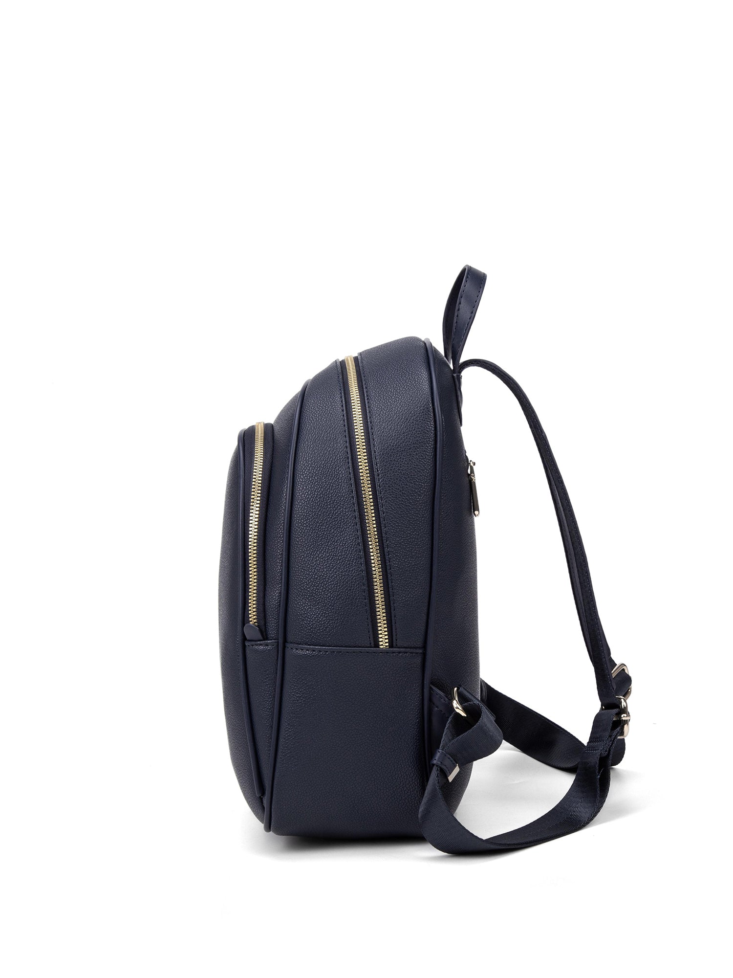 Zaino da donna in pelle vegana Casual 714-3PT-NAVY BLUE Diana&co