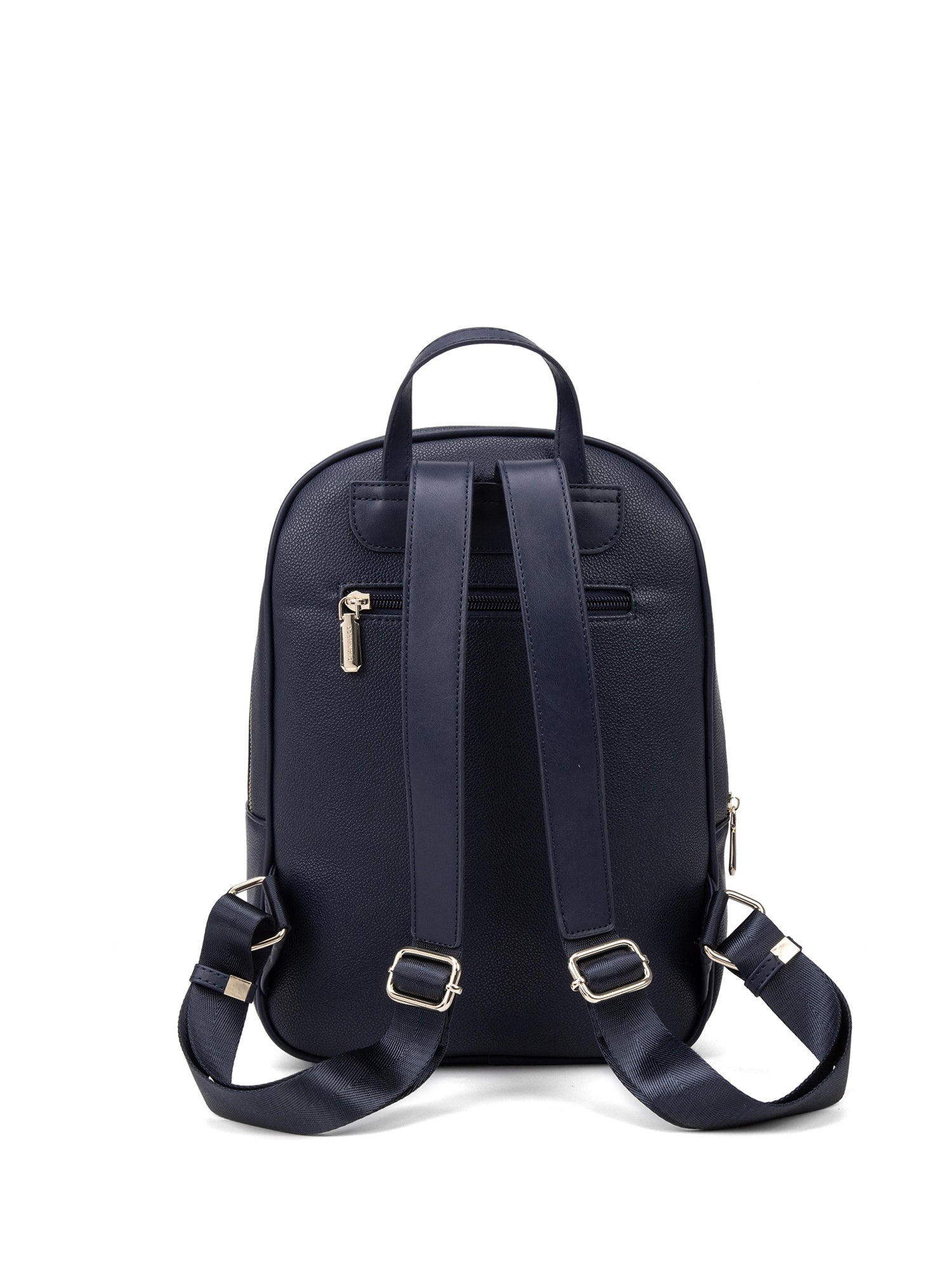 Zaino da donna in pelle vegana Casual 714-3PT-NAVY BLUE Diana&co