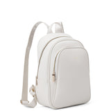 Zaino da donna in pelle vegana Casual 714-3PT-WHITE Diana&co