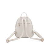 Zaino da donna in pelle vegana Casual 715-2PT-BEIGE Diana&co