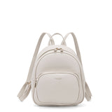 Zaino da donna in pelle vegana Casual 715-2PT-BEIGE Diana&co