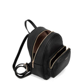 Zaino da donna in pelle vegana Casual 715-2PT-BLACK Diana&co