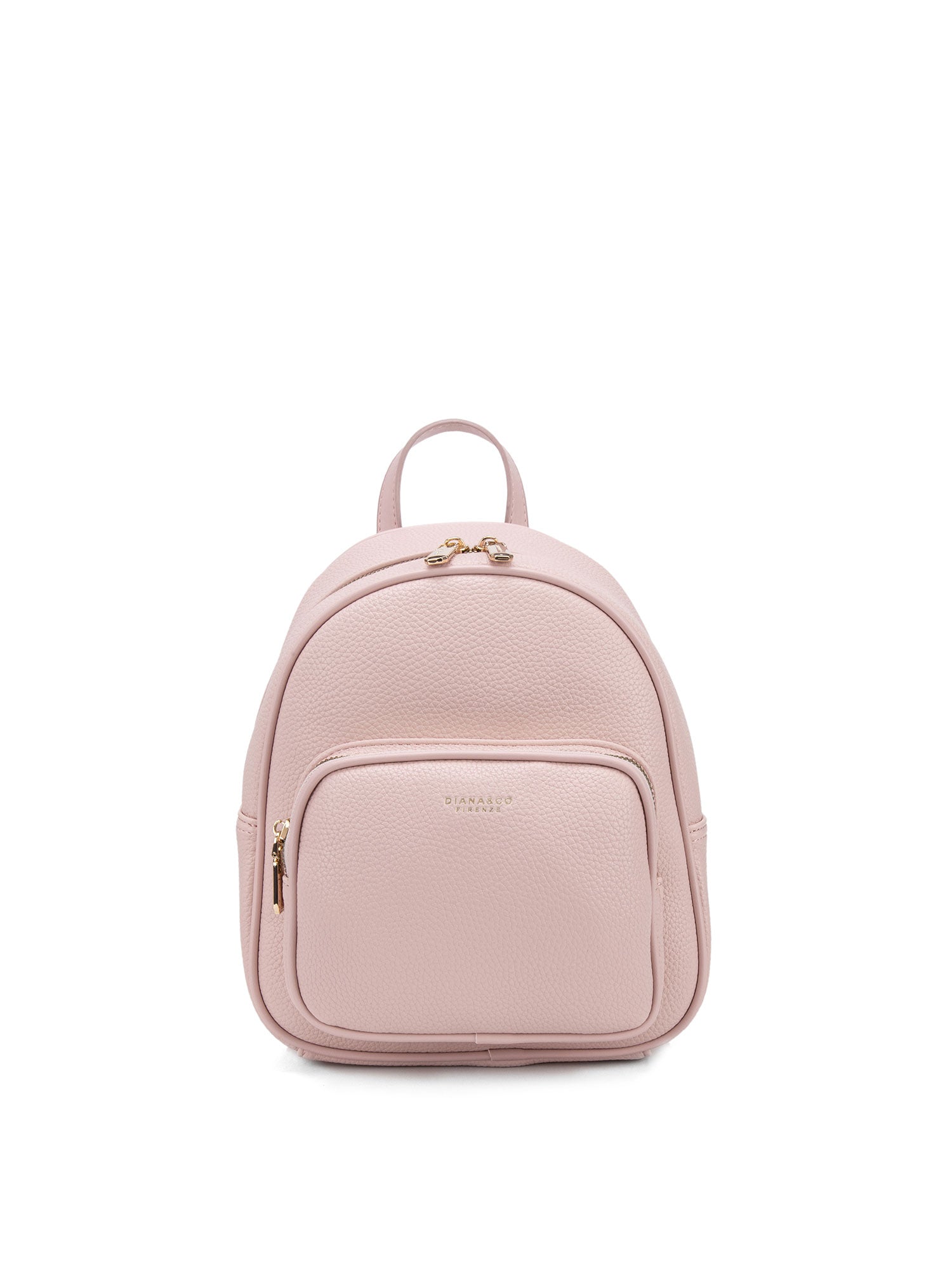 Zaino da donna in pelle vegana Casual 715-2PT-ROSE Diana&co