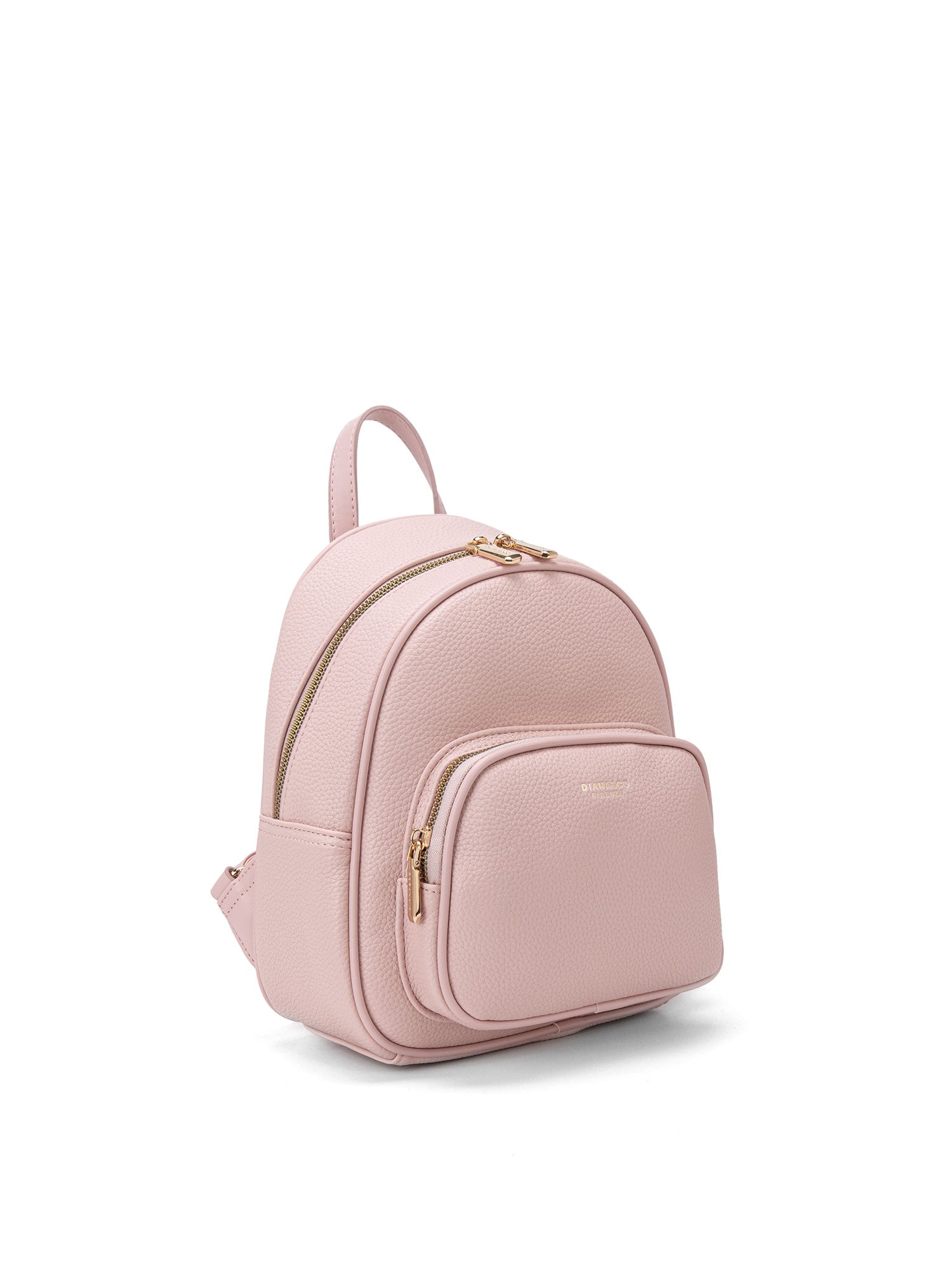 Zaino da donna in pelle vegana Casual 715-2PT-ROSE Diana&co