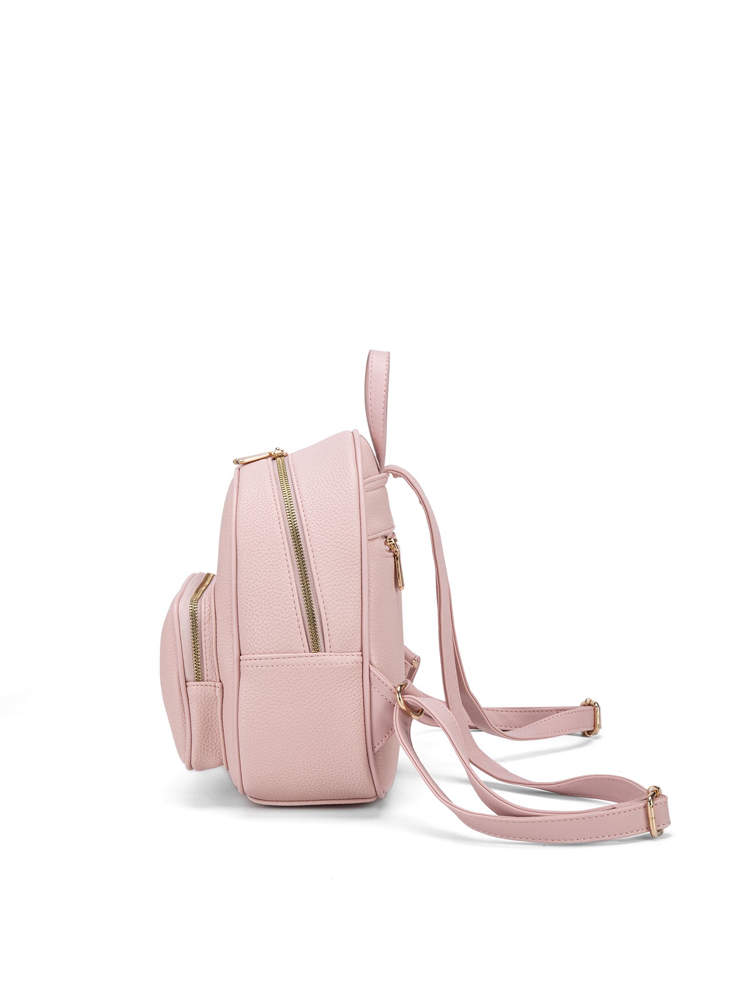 Zaino da donna in pelle vegana Casual 715-2PT-ROSE Diana&co