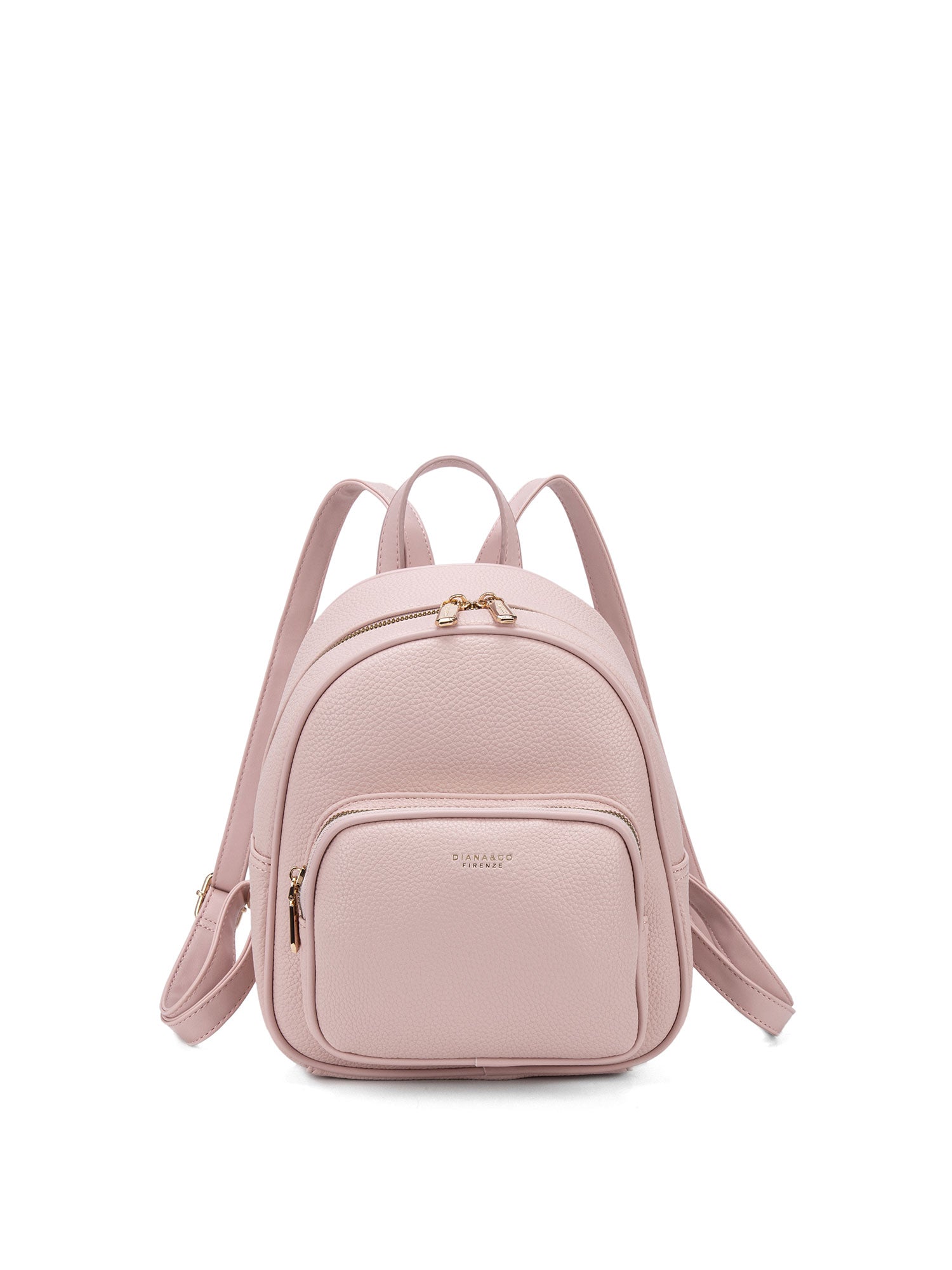 Zaino da donna in pelle vegana Casual 715-2PT-ROSE Diana&co