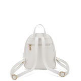 Zaino da donna in pelle vegana Casual 715-2PT-WHITE Diana&co