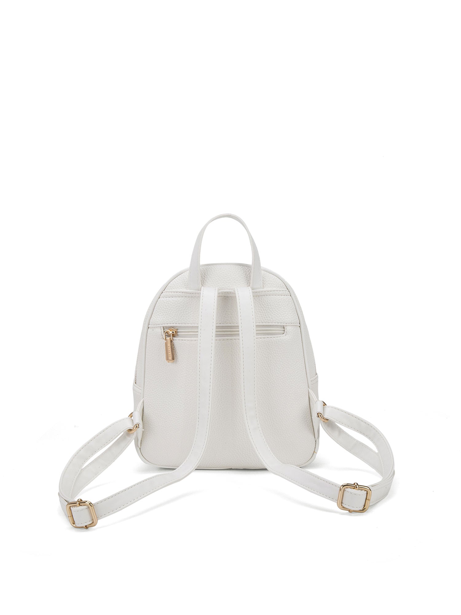 Zaino da donna in pelle vegana Casual 715-2PT-WHITE Diana&co