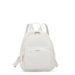 Zaino da donna in pelle vegana Casual 715-2PT-WHITE Diana&co