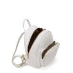 Zaino da donna in pelle vegana Casual 715-2PT-WHITE Diana&co