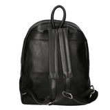 Cloe Zaino da donna in vera pelle Artigianale 6161-NERO BLACK Gave Lux