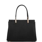 Borsa a mano da donna 100% pelle vegana PU 716-1PT-BLACK Diana&co