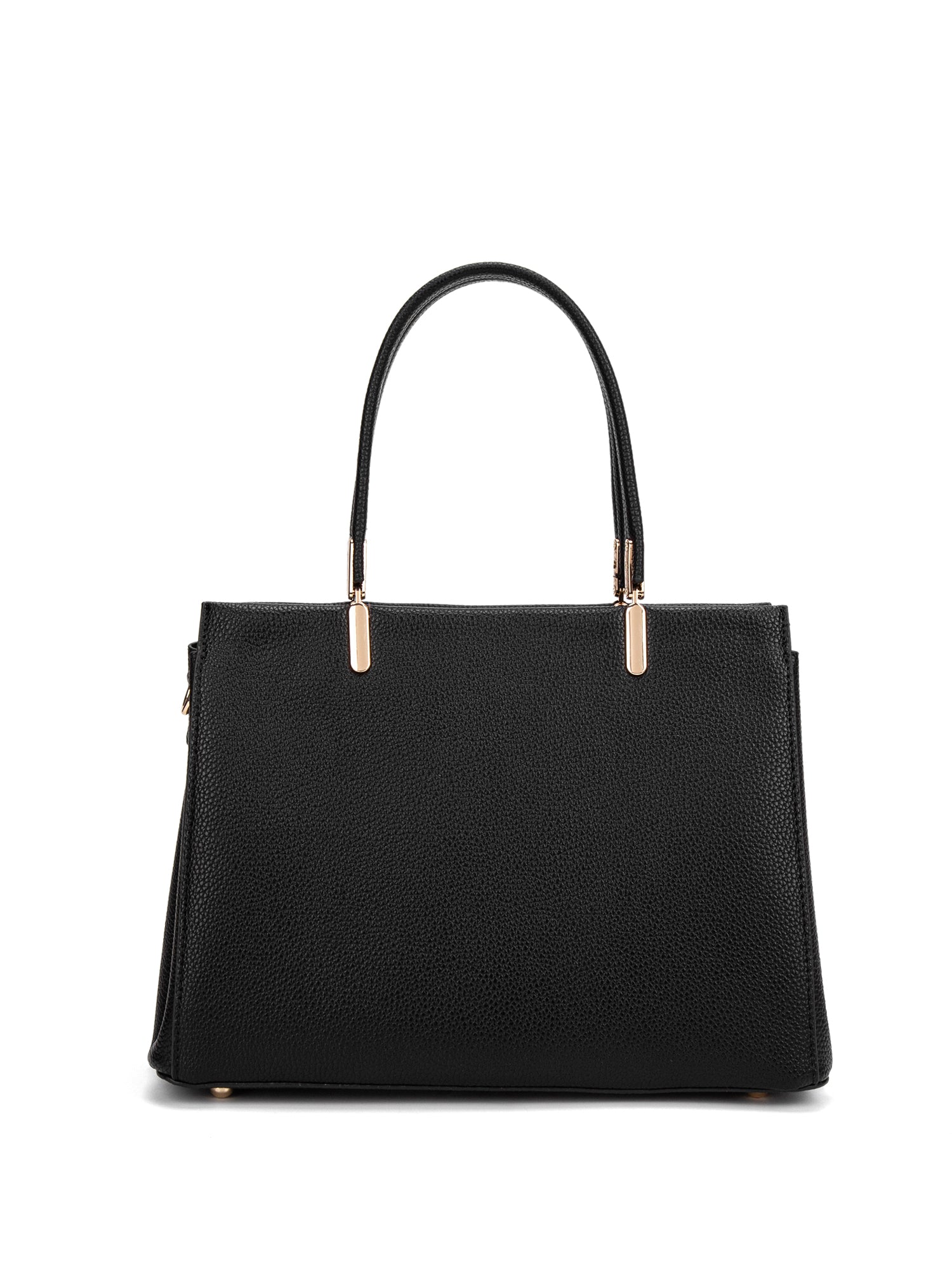 Borsa a mano da donna 100% pelle vegana PU 716-1PT-BLACK Diana&co