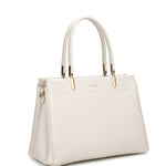 Borsa a mano da donna 100% pelle vegana PU 716-1PT-IVORY Diana&co