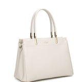 Borsa a mano da donna 100% pelle vegana PU 716-1PT-IVORY Diana&co