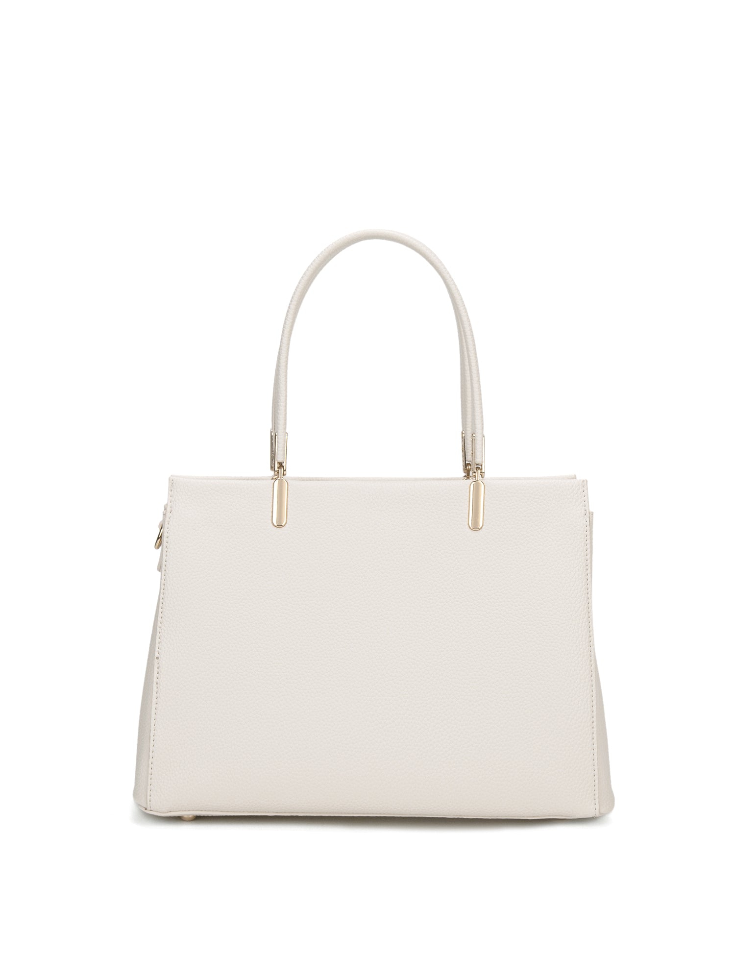 Borsa a mano da donna 100% pelle vegana PU 716-1PT-IVORY Diana&co