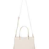 Borsa a mano da donna 100% pelle vegana PU 716-1PT-IVORY Diana&co