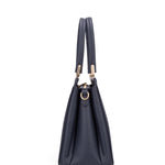 Borsa a mano da donna 100% pelle vegana PU 716-1PT-NAVYBLUE Diana&co