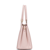 Borsa a mano da donna 100% pelle vegana PU 716-1PT-ROSE Diana&co