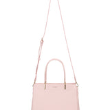 Borsa a mano da donna 100% pelle vegana PU 716-1PT-ROSE Diana&co