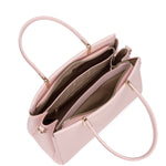 Borsa a mano da donna 100% pelle vegana PU 716-1PT-ROSE Diana&co