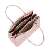 Borsa a mano da donna 100% pelle vegana PU 716-1PT-ROSE Diana&co