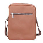Borsa a tracolla uomo Pelle vegana PU PCL3026-KHAKI Northampton Polo Club