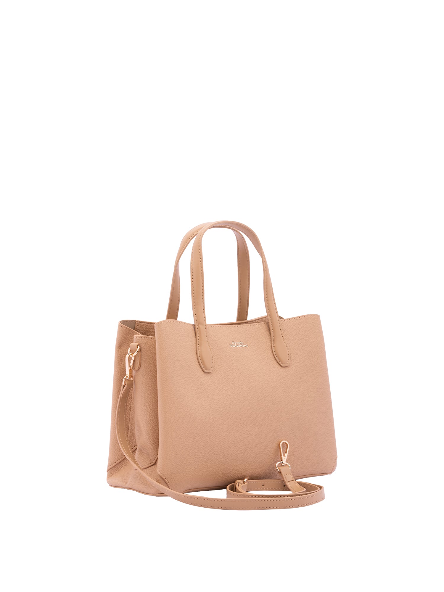Borsa a mano da donna Ecopelle 7177-CHOCO Sergio Valentini