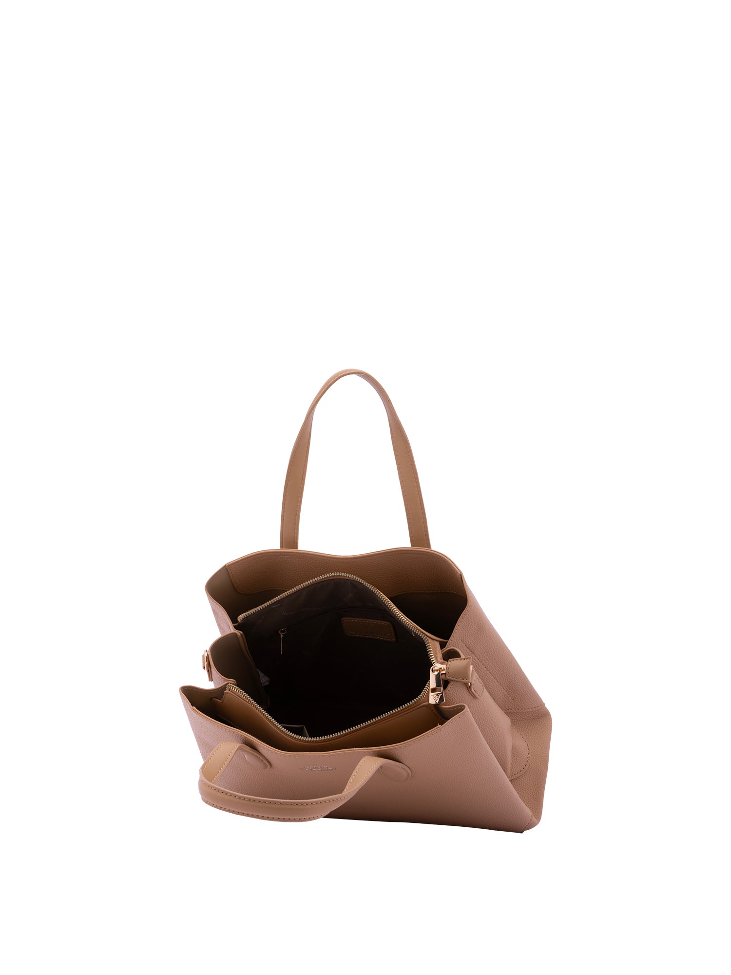 Borsa a mano da donna Ecopelle 7177-CHOCO Sergio Valentini